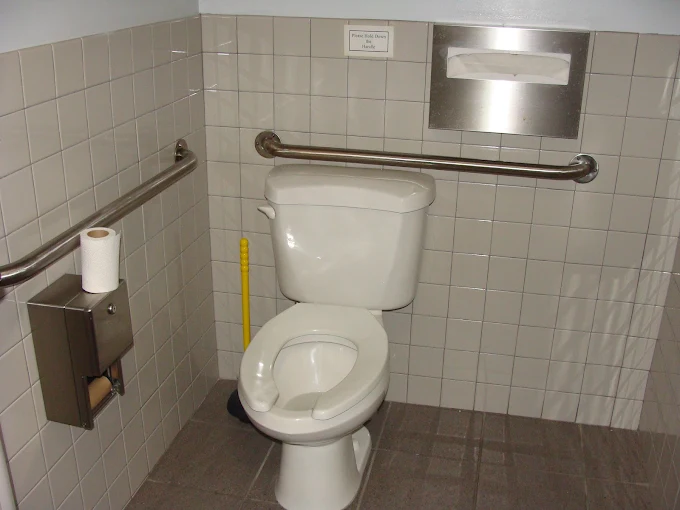 Accessible restroom cleaning by Maxistorm crews